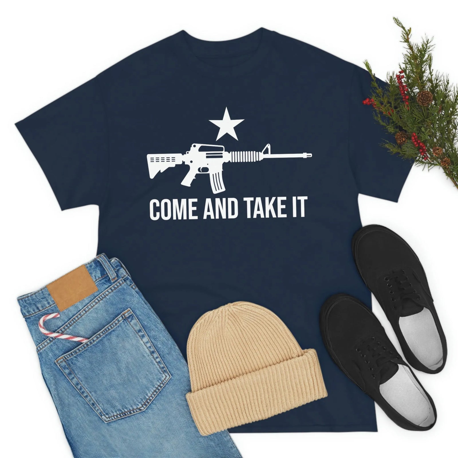 Walton & Johnson: Come and Take It AR15 Chad T-Shirt