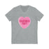 Taxation Is Theft Sweethearts Candy V-Neck T-Shirt