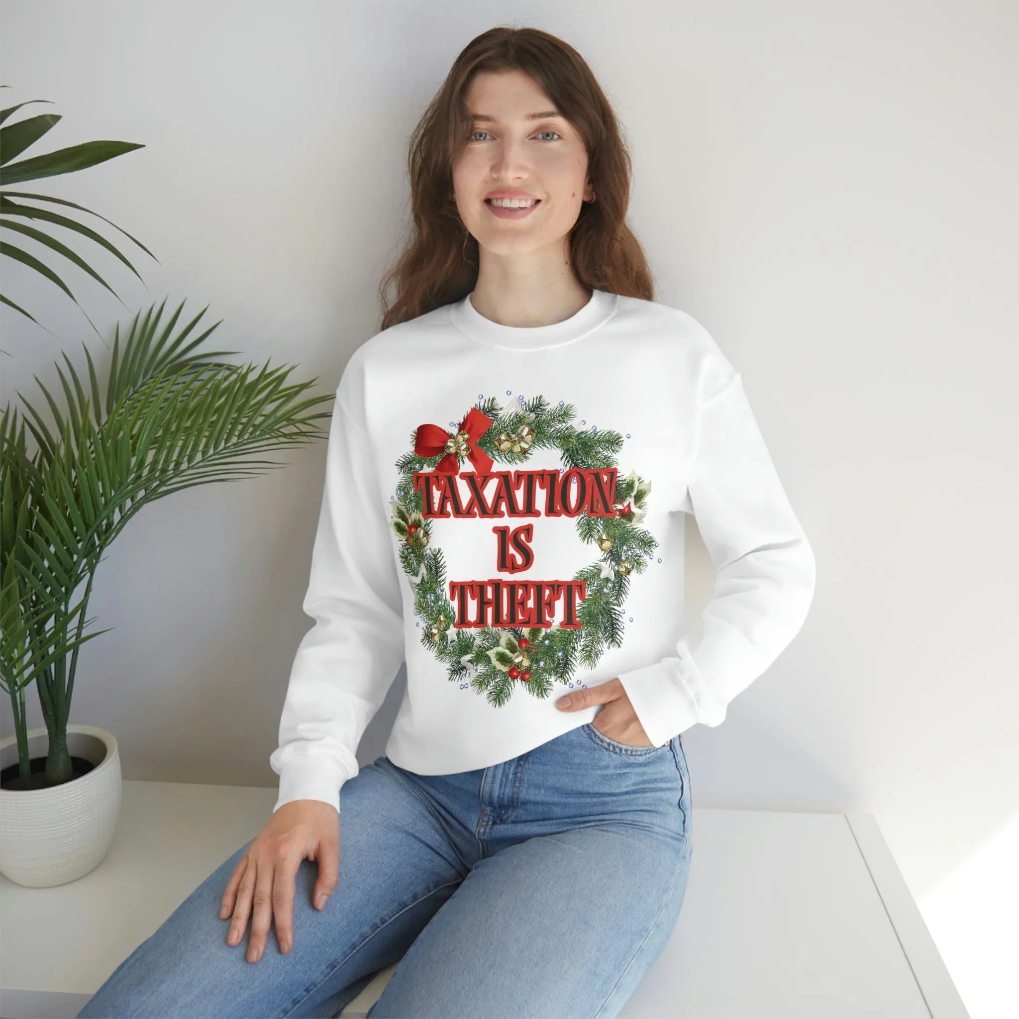 Taxation is Theft Sweatshirt - 4LibertyShop.com