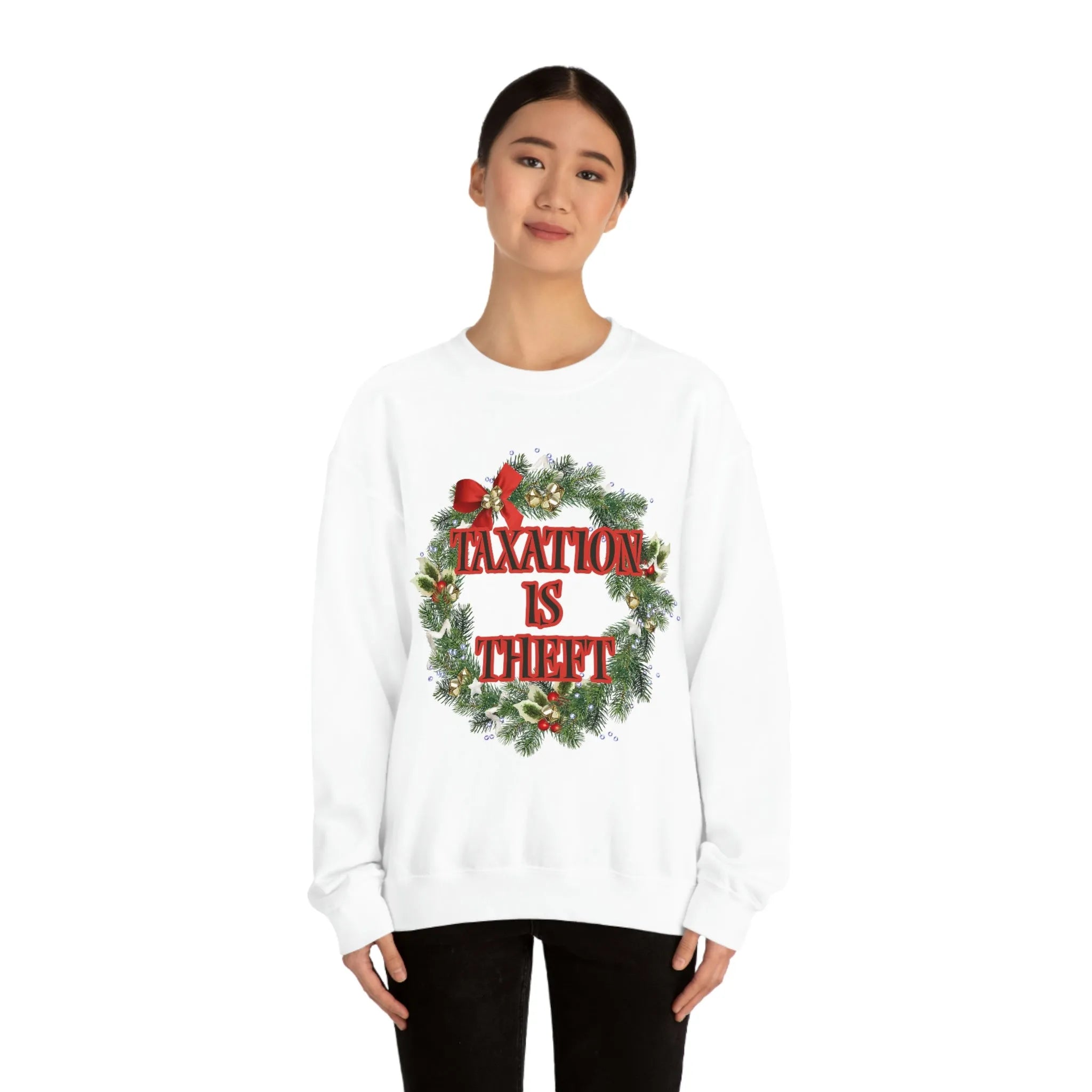 Taxation is Theft Sweatshirt - 4LibertyShop.com