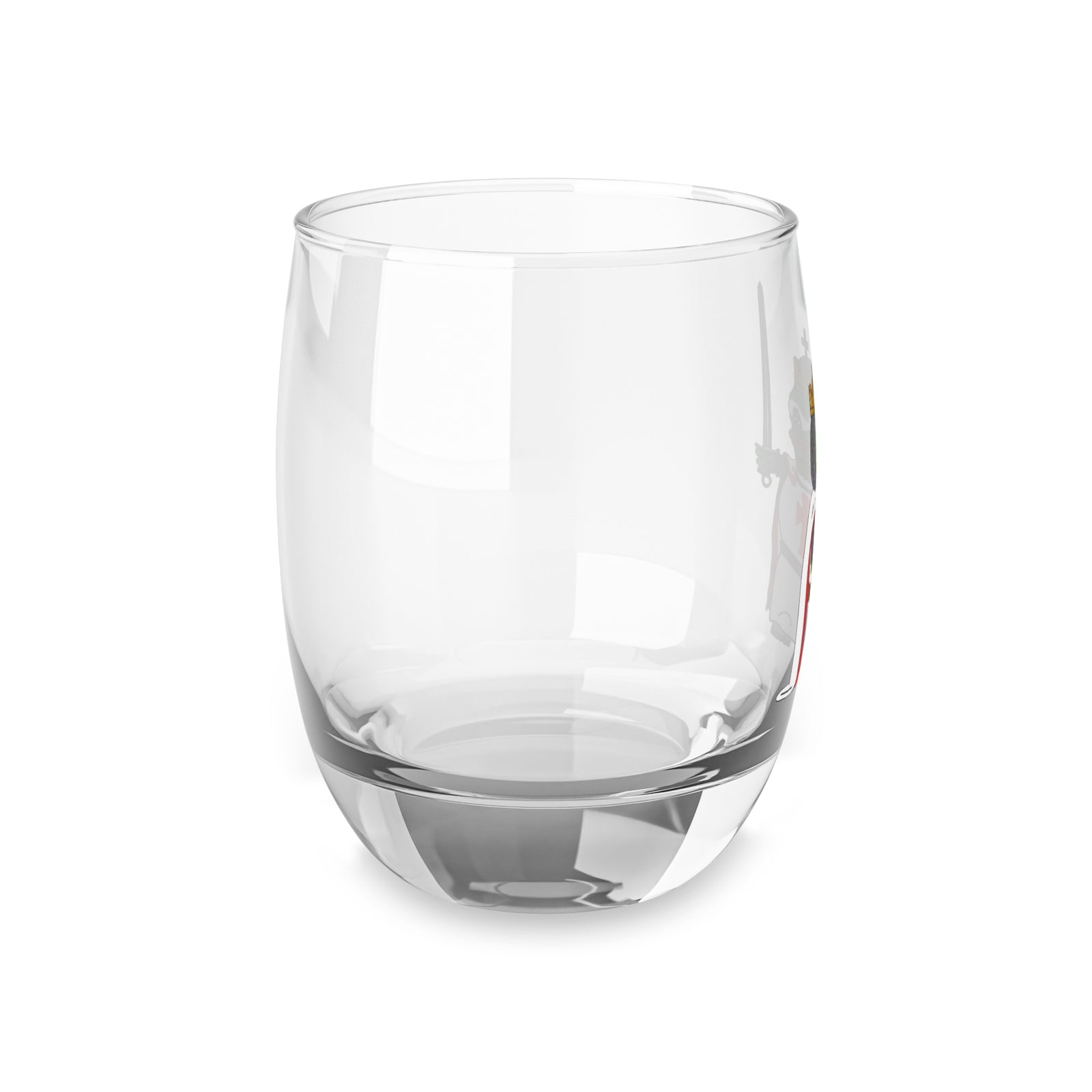 Pepe the Crusader Knight Whiskey Glass - Deus Vult Rocks Glass