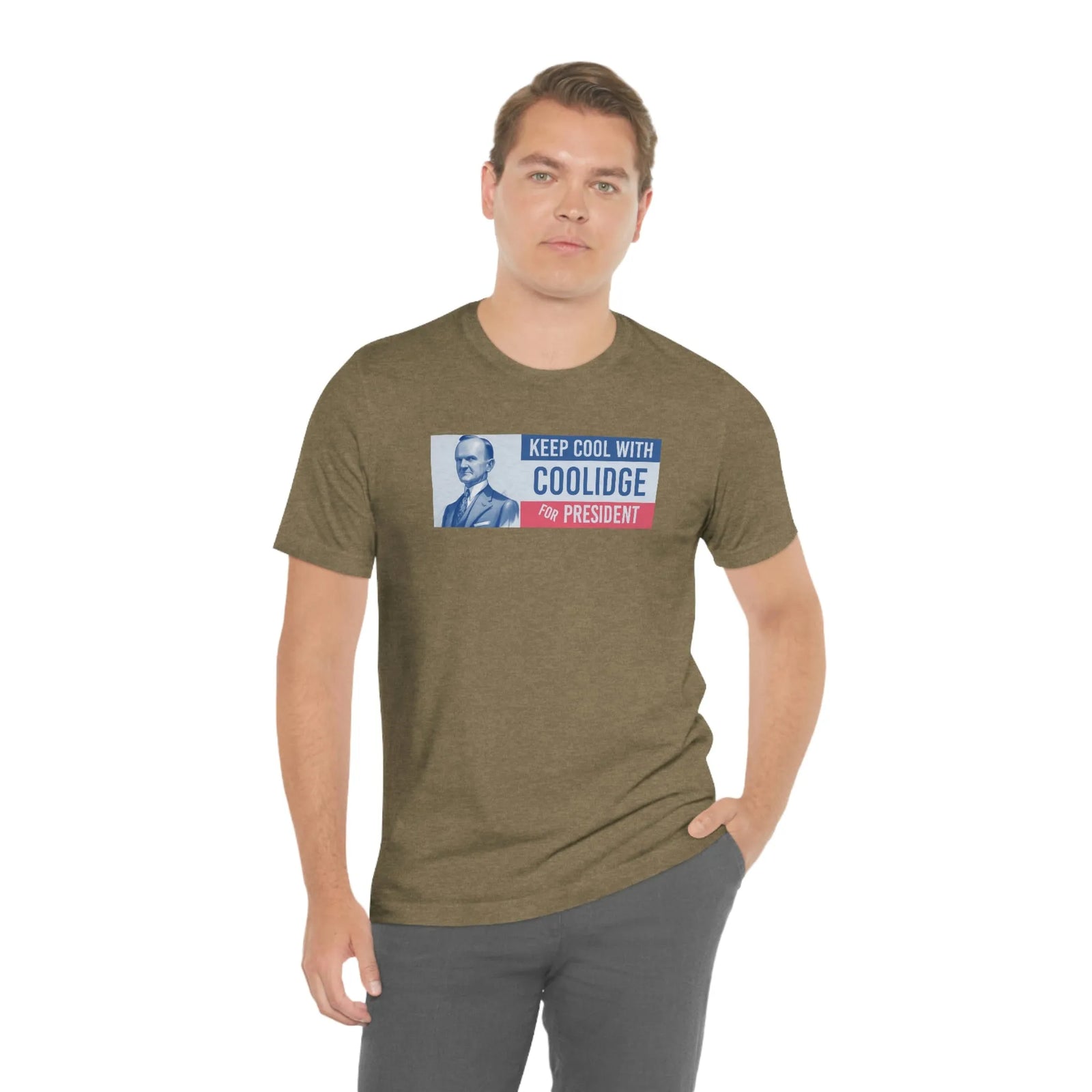 Keep Cool With Coolidge For President Calvin Coolidge T-Shirt