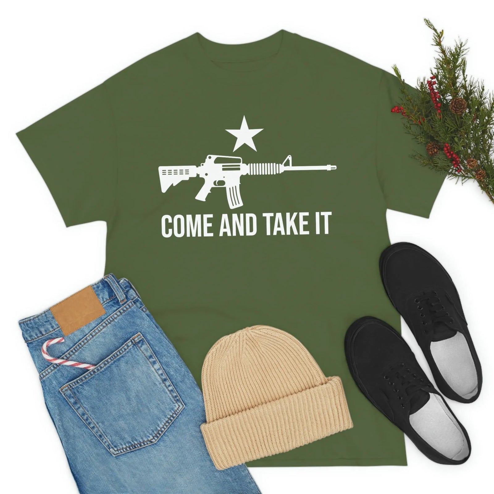 Walton & Johnson: Come and Take It AR15 Chad T-Shirt