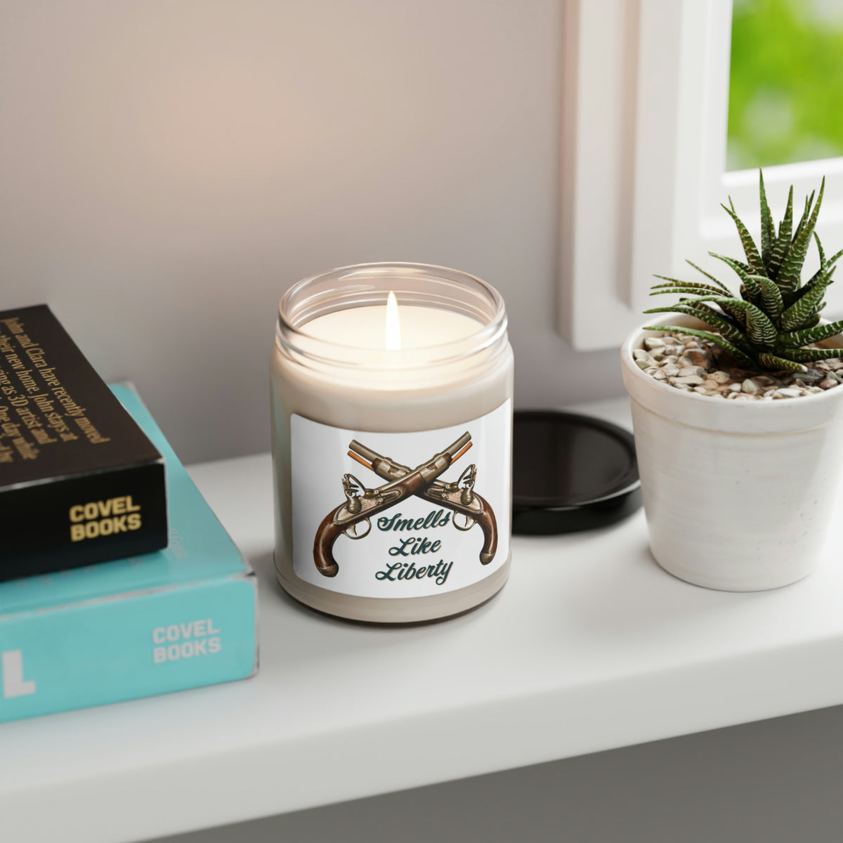 Smells Like Liberty Flintlock Scented Soy Candle, 9oz