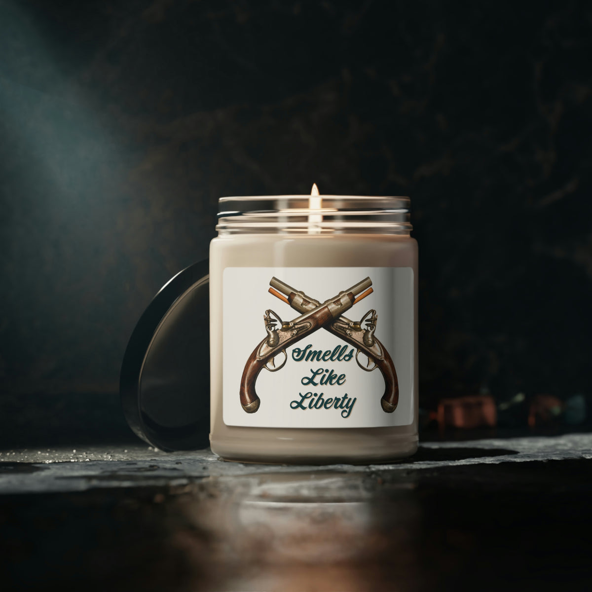 Smells Like Liberty Flintlock Scented Soy Candle, 9oz