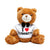 I Love Liberty Teddy Bear with T-Shirt