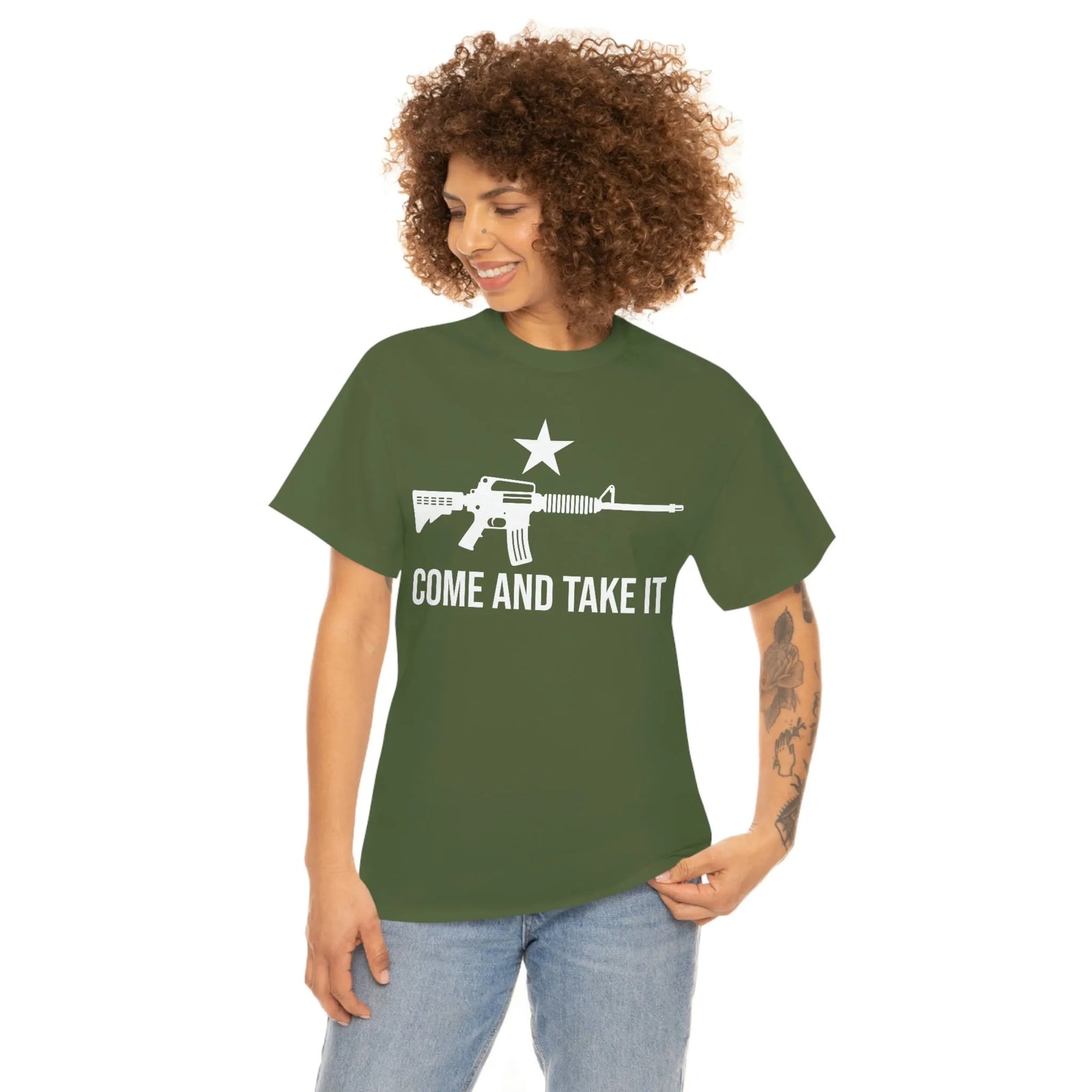 Walton & Johnson: Come and Take It AR15 Chad T-Shirt