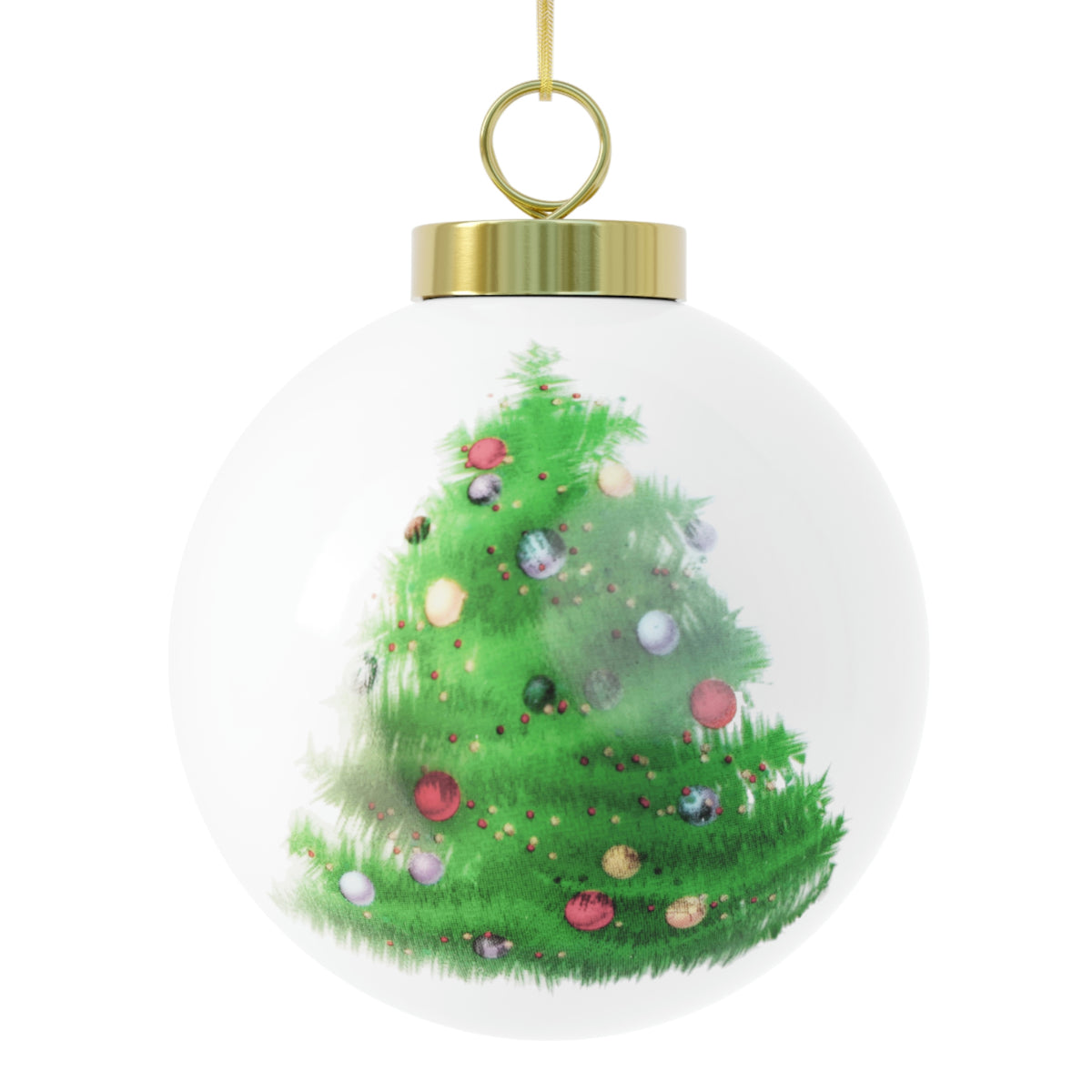 Call The Cops IDGAF Christmas Ball Ornament - 4LibertyShop.com